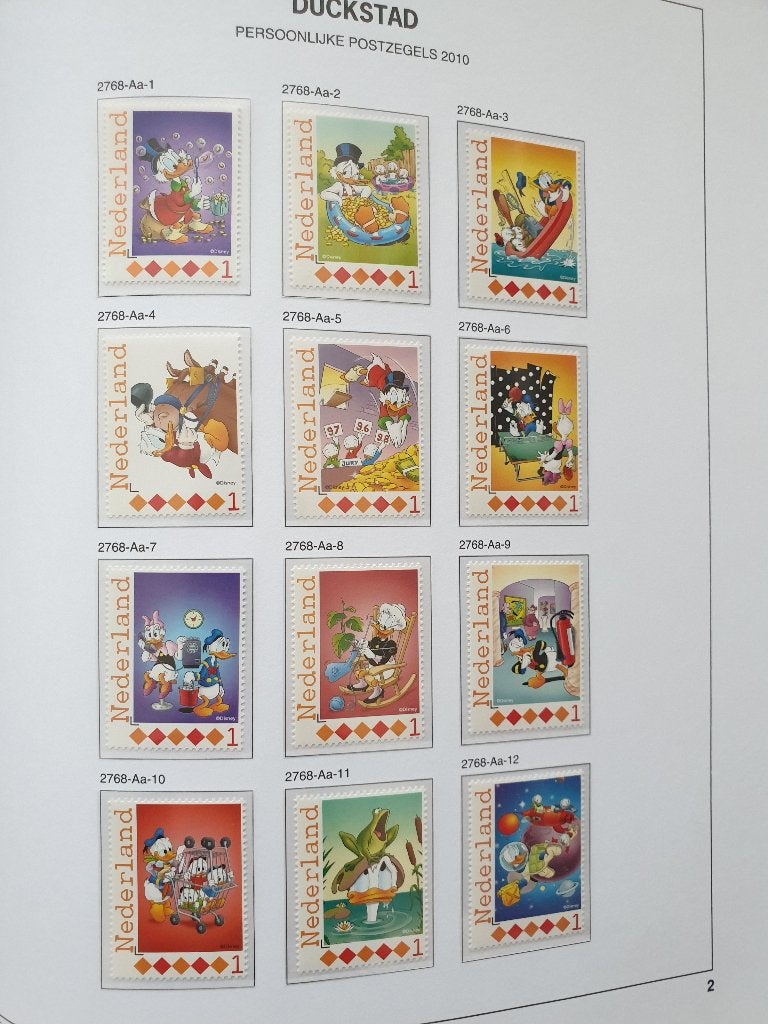 Nederland Complete Serie: Donald Duck (36 stuks), Postzegels en Munten, Postzegels | Nederland, Ophalen of Verzenden, Na 1940