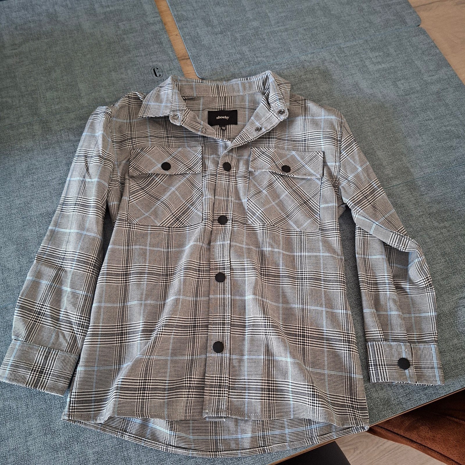 Shoeby overhemd geruit maat 134-140, Kinderen en Baby's, Kinderkleding | Maat 134, Overhemd of Blouse, Ophalen of Verzenden, Zo goed als nieuw