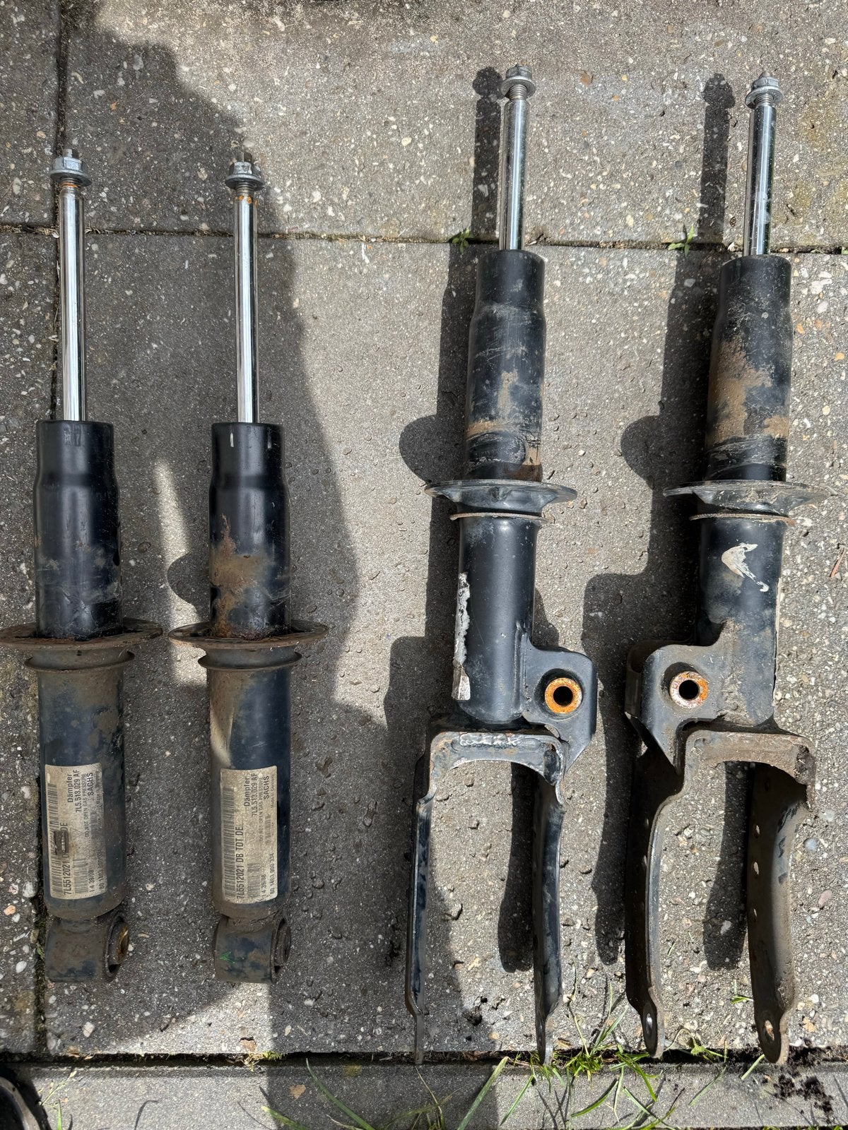 Schokdempers Porsche Cayenne 955 & 957 - Sachs, Auto-onderdelen, Ophalen of Verzenden, Gebruikt, Porsche