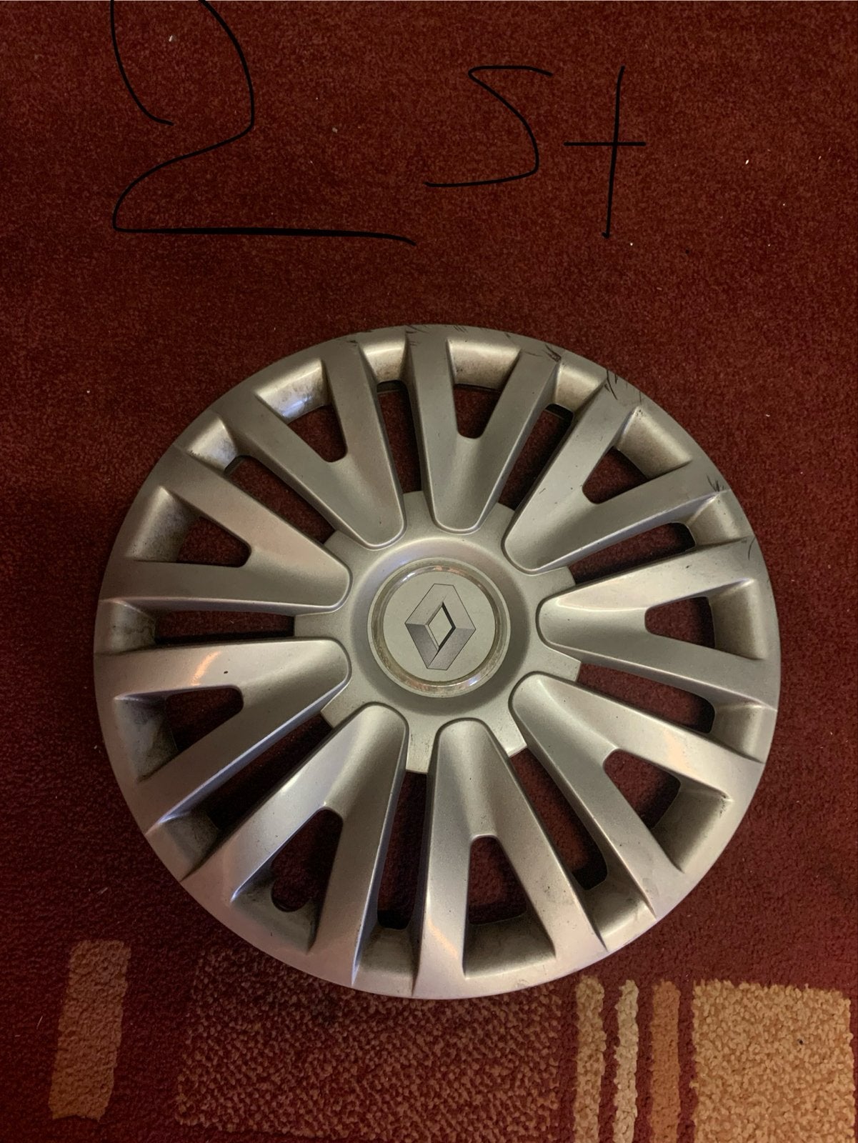 2 wieldoppen 15 inch - Renault, Ophalen of Verzenden, Gebruikt