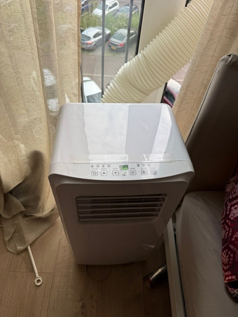 mobiele airco, Ophalen, Minder dan 60 m³, 3 snelheden of meer, Zo goed als nieuw