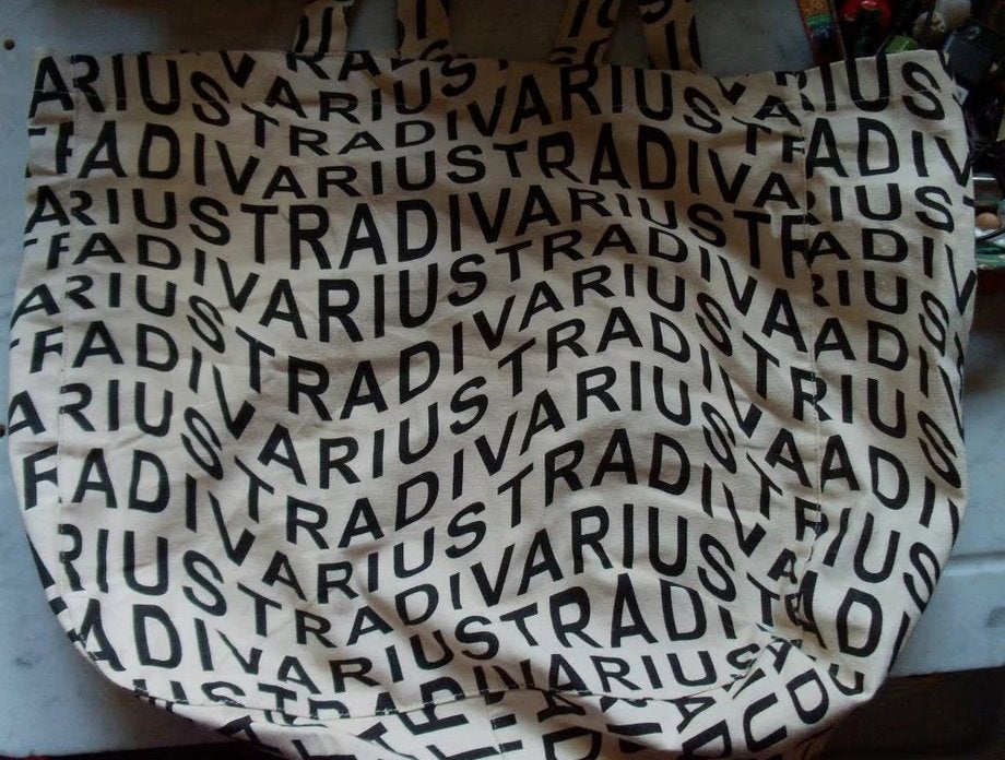 Stradivarius grote canvas tas, nieuw, Oosterveldweg 15, 7274 DZ, Beige, Shopper, Nieuw