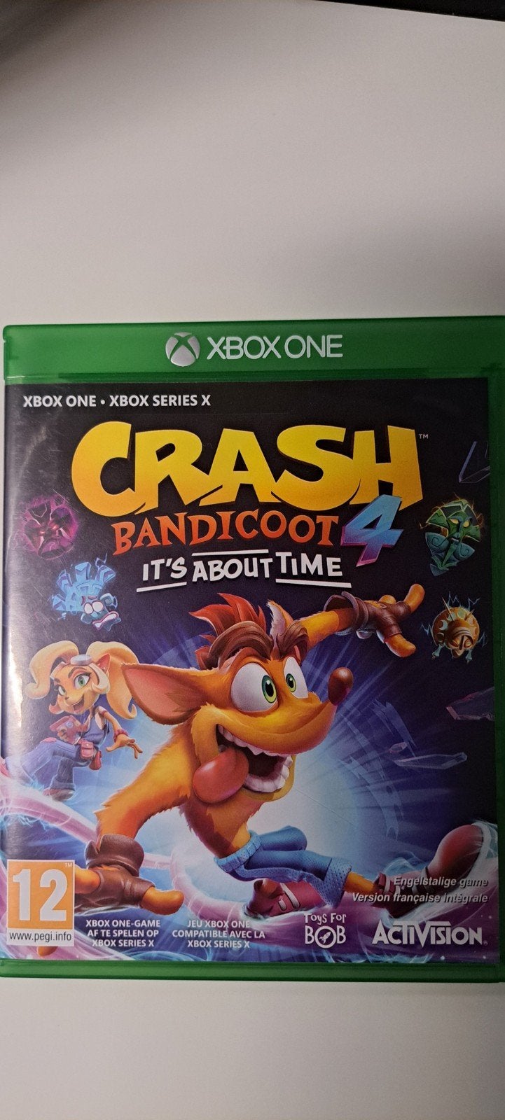 Crash Bandicoot 4: It's About Time (Xbox One), Spelcomputers en Games, Avontuur en Actie, Verzenden, 2 spelers, Zo goed als nieuw