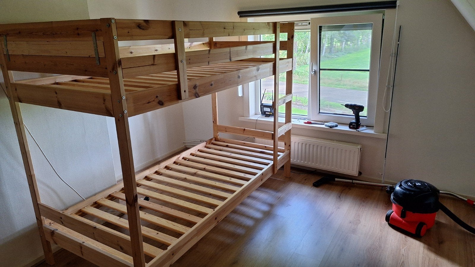 Ikea MYDAL Stapelbed 90x200 cm (excl. matrassen), Ophalen, Gebruikt, 90 cm, Tweepersoons