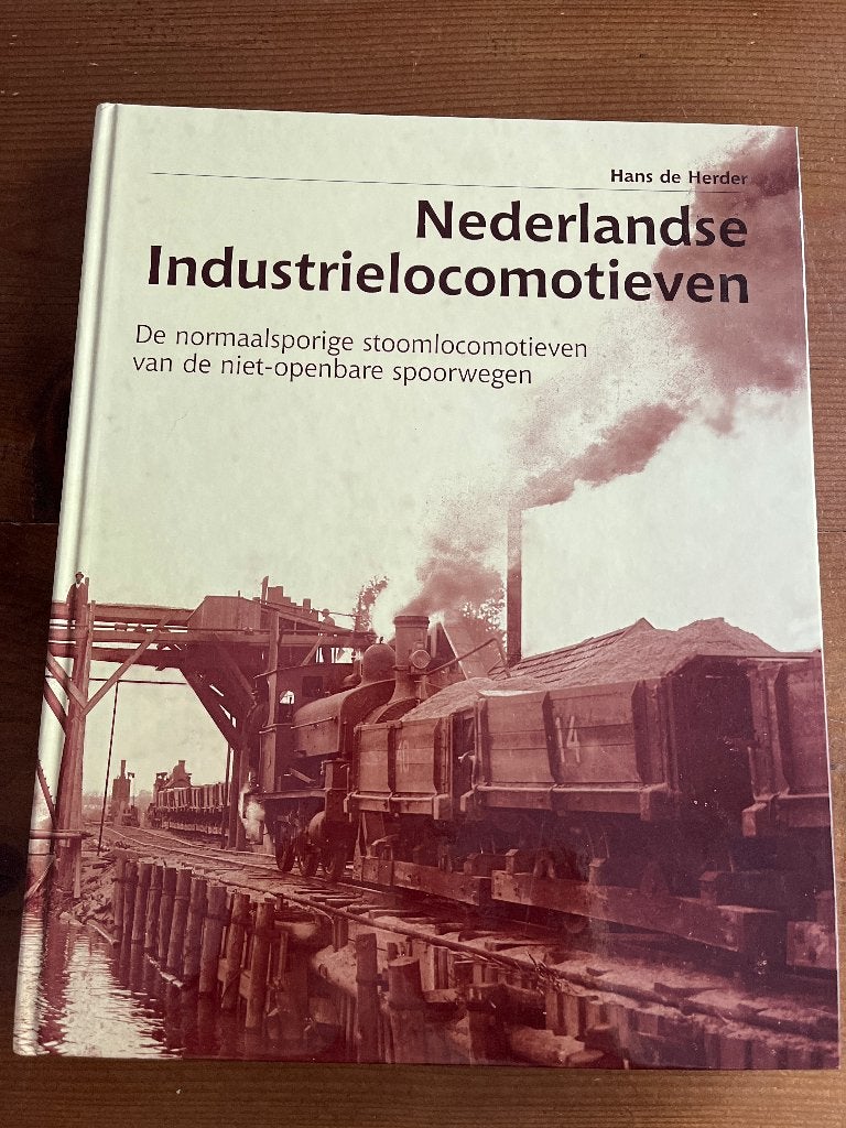 Nederlandse Industrielocomotieven - Hans de Herder, Ophalen of Verzenden, Zo goed als nieuw, Trein, Boek of Tijdschrift