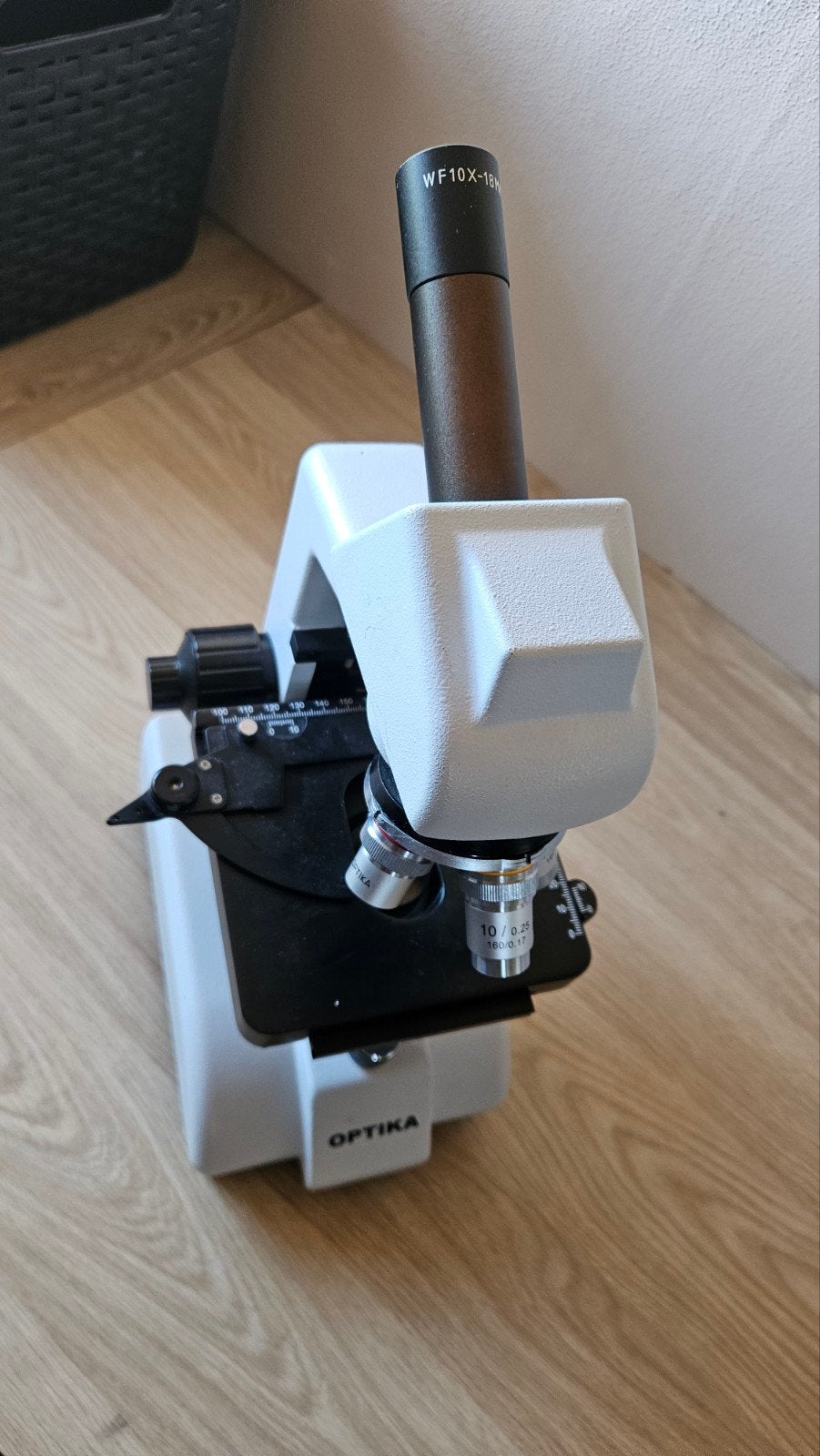 Optika Biologische Microscoop - WF10X-18MM Oculair, Audio, Tv en Foto, Optische apparatuur | Microscopen, Ophalen of Verzenden