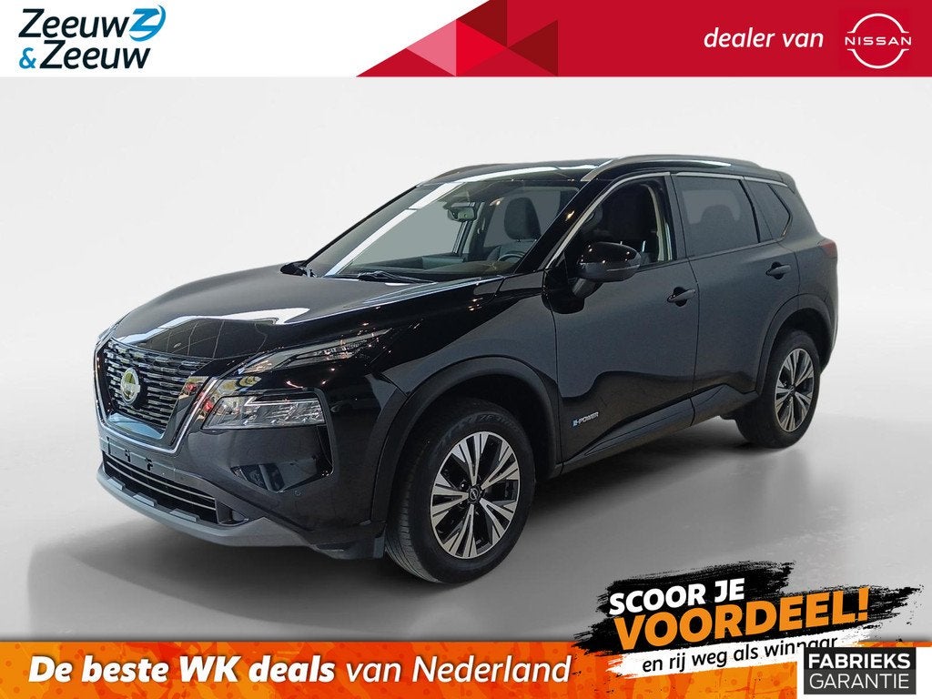 Nissan X-Trail 1.5 e-Power N-Connecta | Navigatie | Adptive, Auto's, Nissan, 12 maanden, Gebruikt, Zwart, Bedrijf