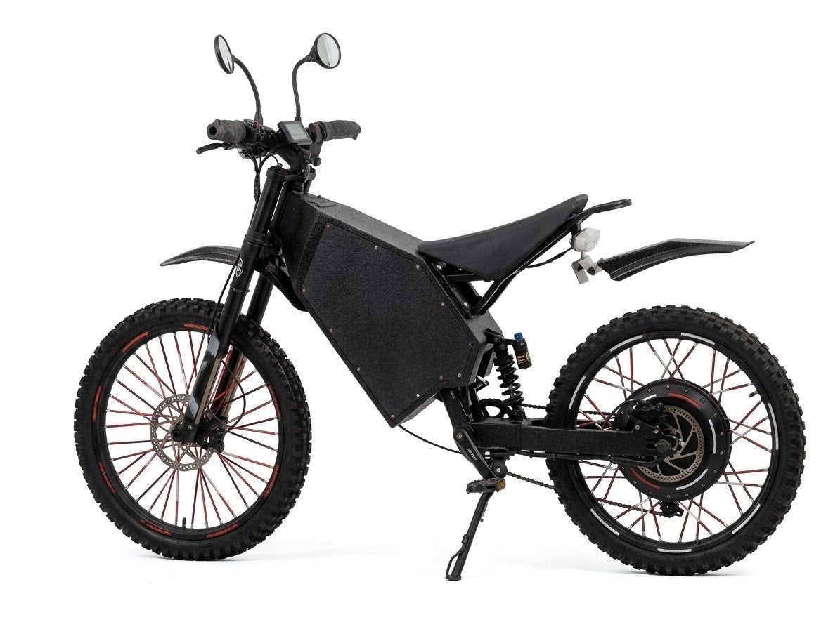Stealth Bomber E-bike 15kW met alarm en tracker, Fietsen en Brommers, Ophalen, Gebruikt, 50 km per accu of meer, Overige merken