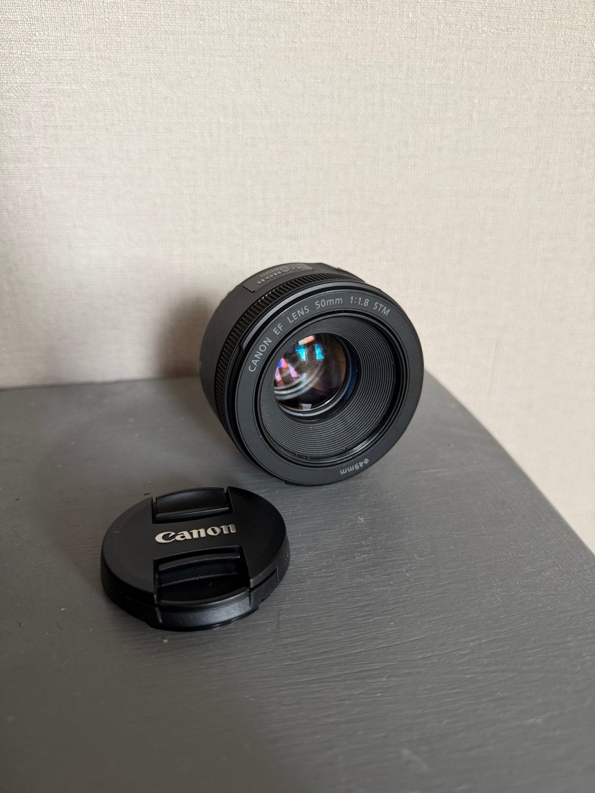 Canon EF 50mm f/1.8 STM lens, Audio, Tv en Foto, Fotografie | Lenzen en Objectieven, Canon, Autofocus, Ophalen of Verzenden, Zo goed als nieuw