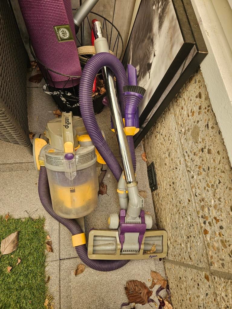 Dyson stofzuiger, Ophalen, Gebruikt