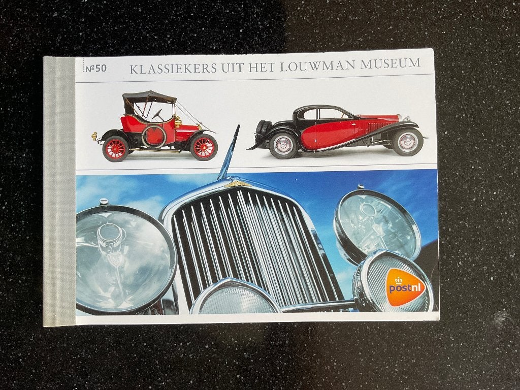 Prestigeboekje PR50 klassiekers uit het Louwman museum, Ophalen of Verzenden, Na 1940, Postfris
