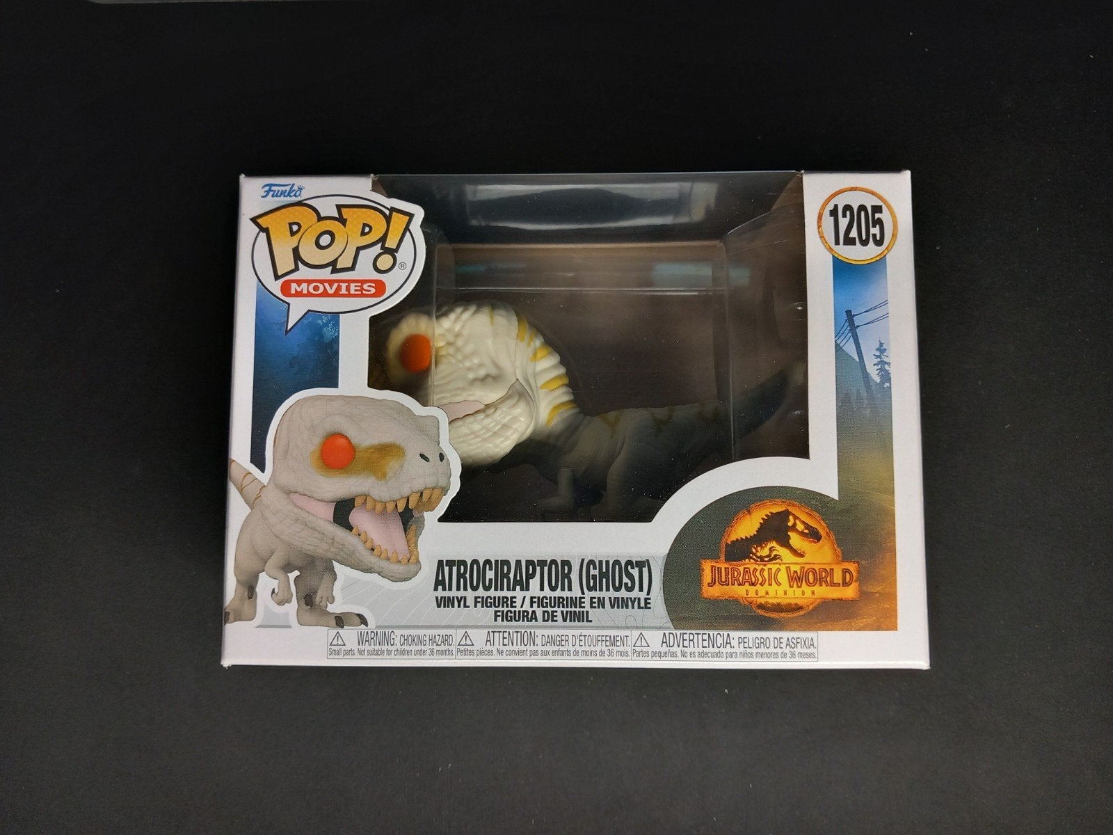 Funko Pop Movies Jurassic World Artrociraptor Ghost 1205 NM, Verzenden, Zo goed als nieuw