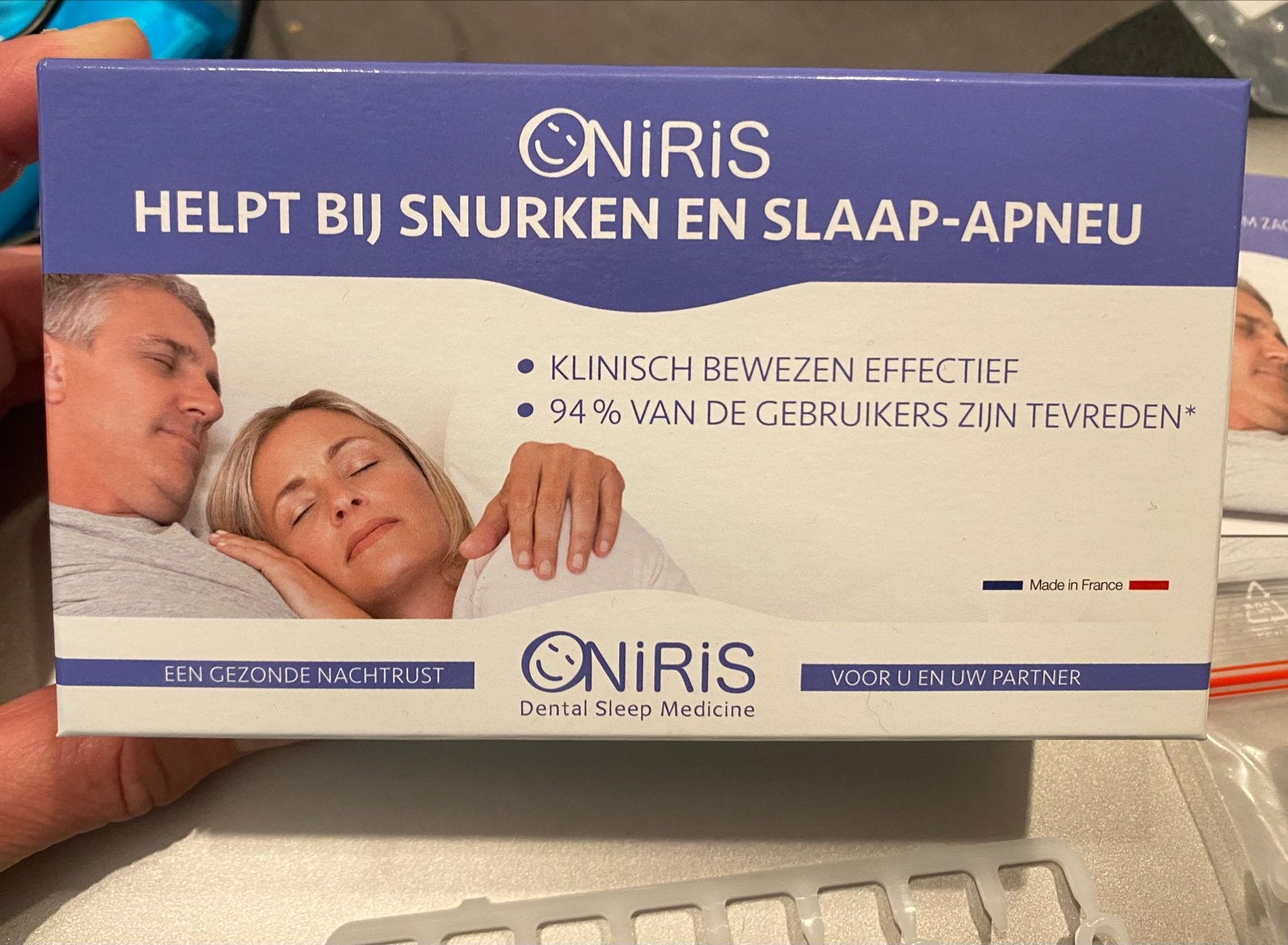 OniRis  Snurkbeugel  - Helpt bij snurken en slaap-ap, Ophalen of Verzenden, Nieuw, Overige typen