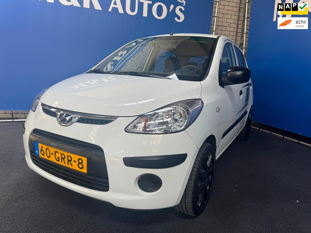 Hyundai I10 1.1 Active, Auto's, Hyundai, Bedrijf, Te koop, i10, ABS, Airbags, Centrale vergrendeling, Elektrische ramen, Lichtmetalen velgen