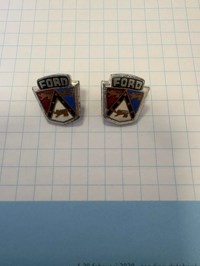 Vintage ford pin 1953, Ophalen of Verzenden, Zo goed als nieuw, Transport
