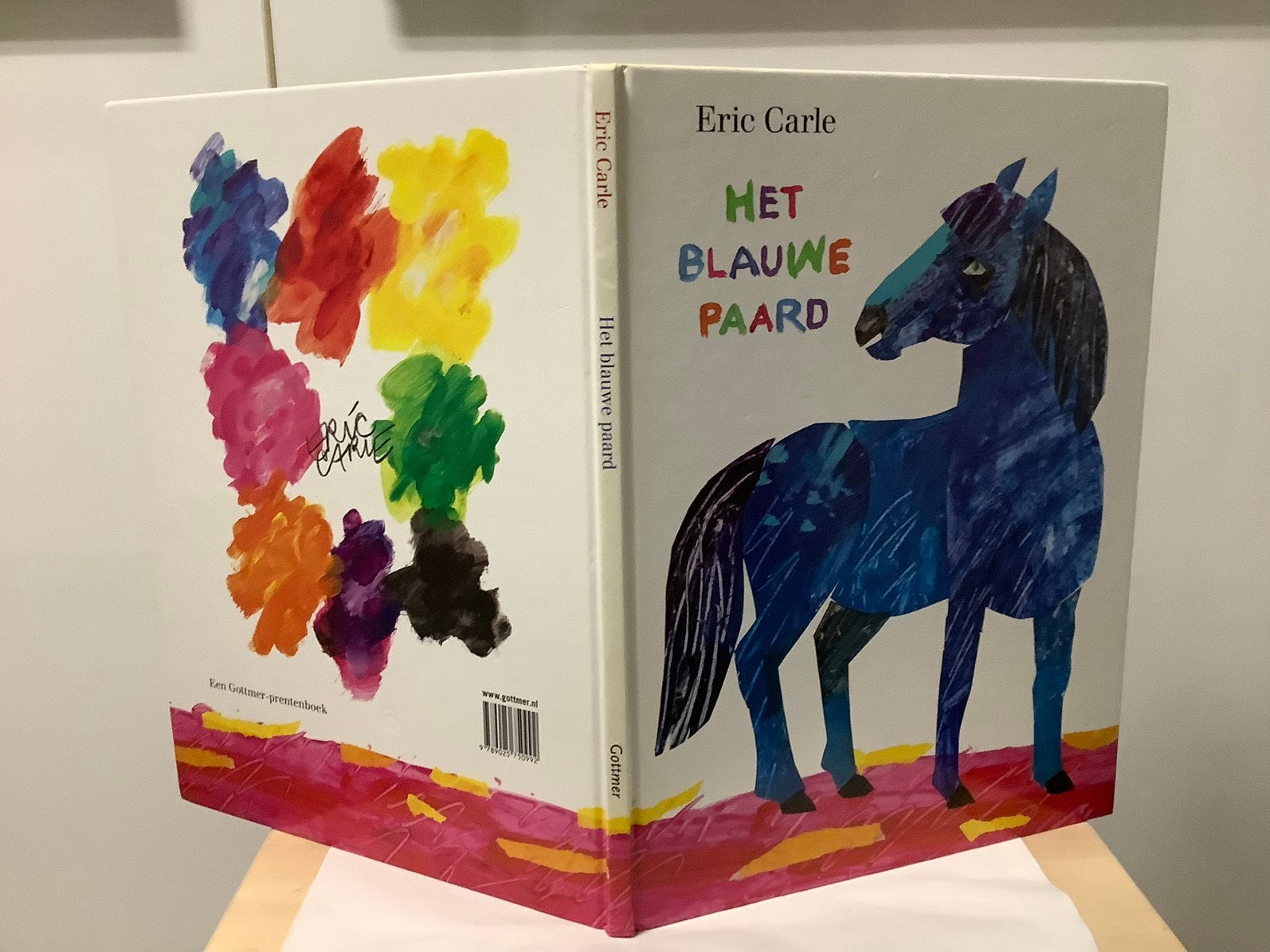 Boek Het blauwe paard kind ontdekt kunst kleur Franz Marc, Gelezen, 5 of 6 jaar, Jongen of Meisje, Ophalen of Verzenden