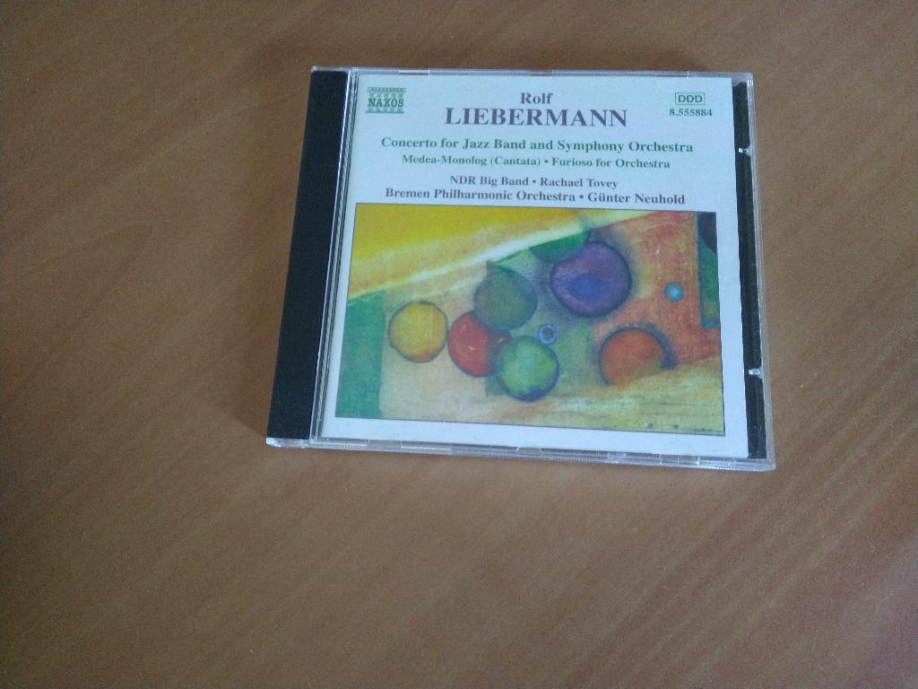CD Rolf Liebermann. Concerto for Jazz Band, Ophalen of Verzenden, Classicisme, Zo goed als nieuw, Kamermuziek