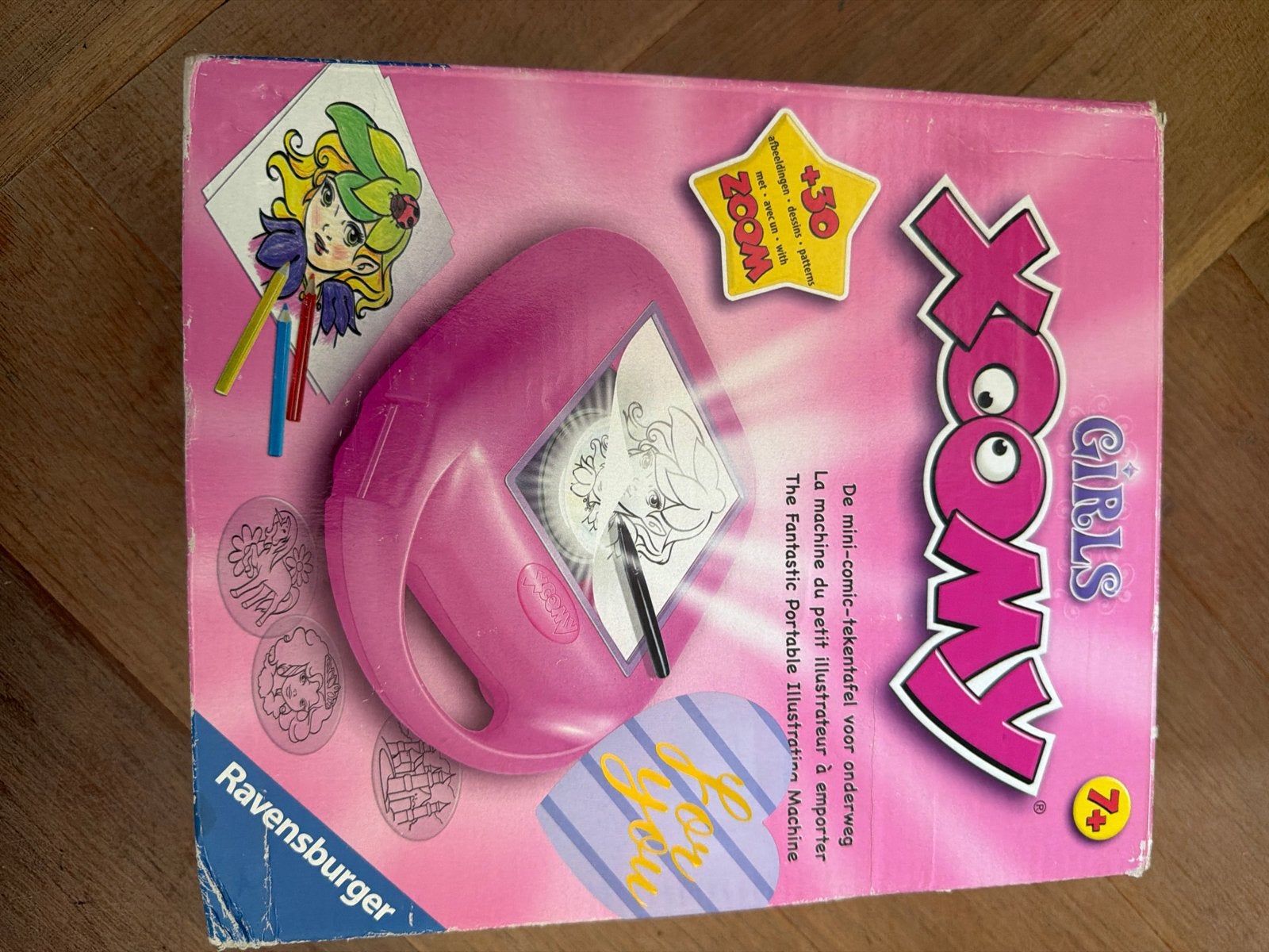 Ravensburger Xoomy Girls Mini-Comic Tekentafel, Ophalen of Verzenden, Gebruikt, Knutselen, Met licht