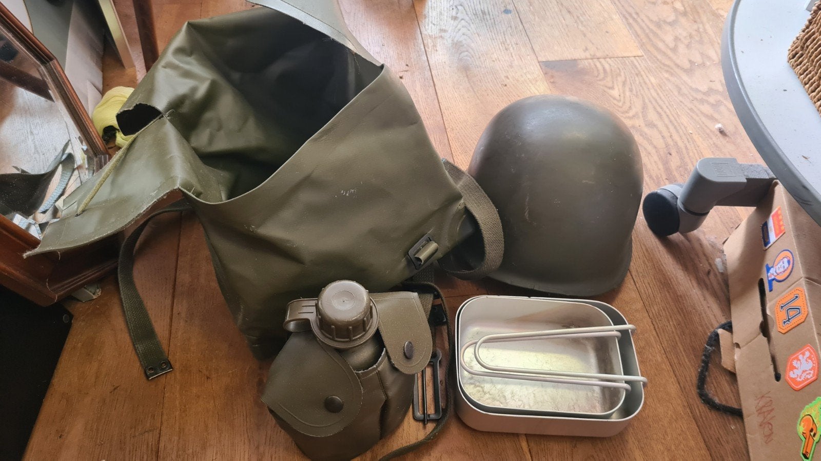 Militaire veldset, Verzamelen, Militaria | Algemeen, Ophalen of Verzenden, Nederland, Geen idee, Landmacht