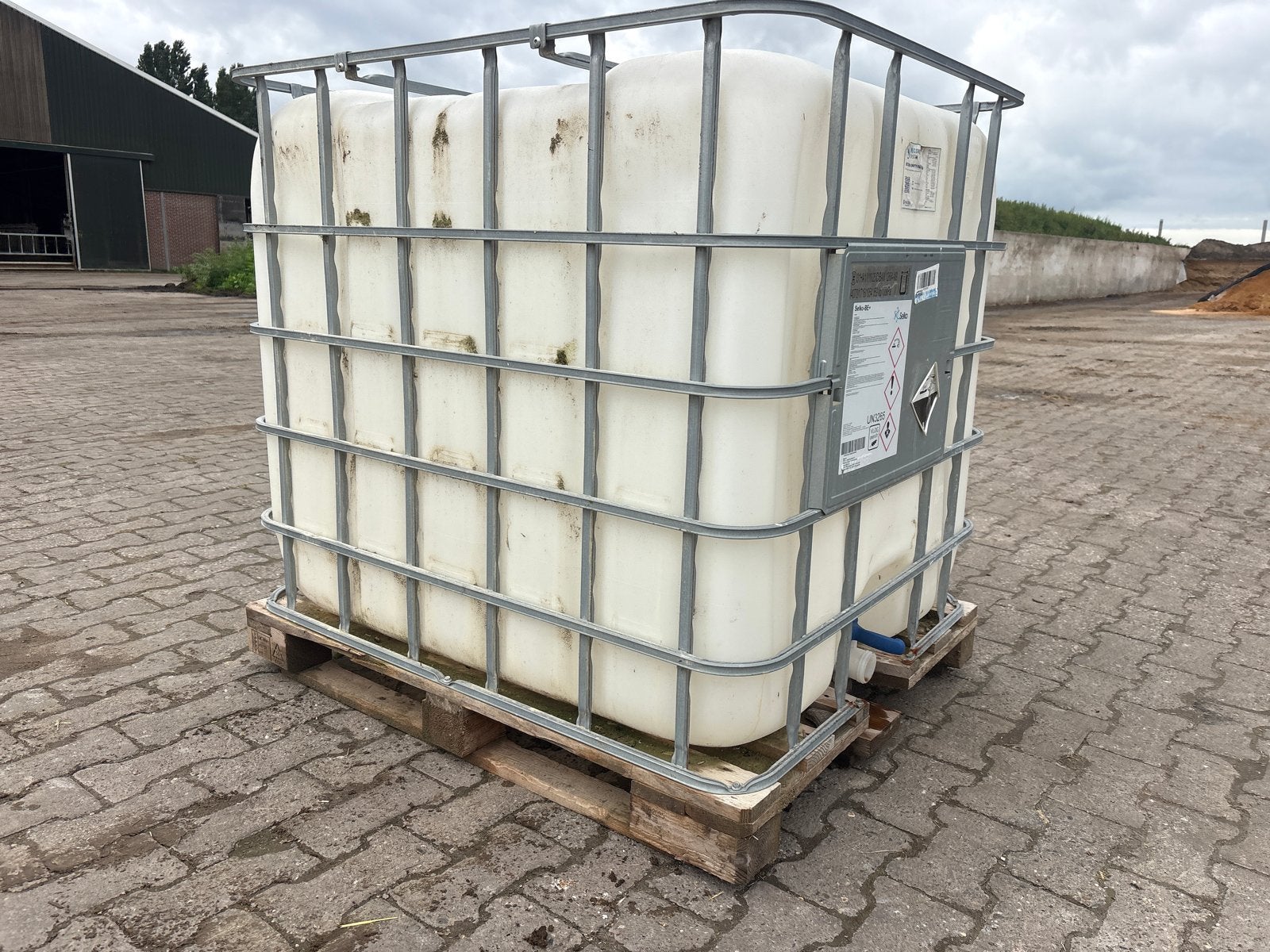 IBC container 1000 liter, Ophalen of Verzenden