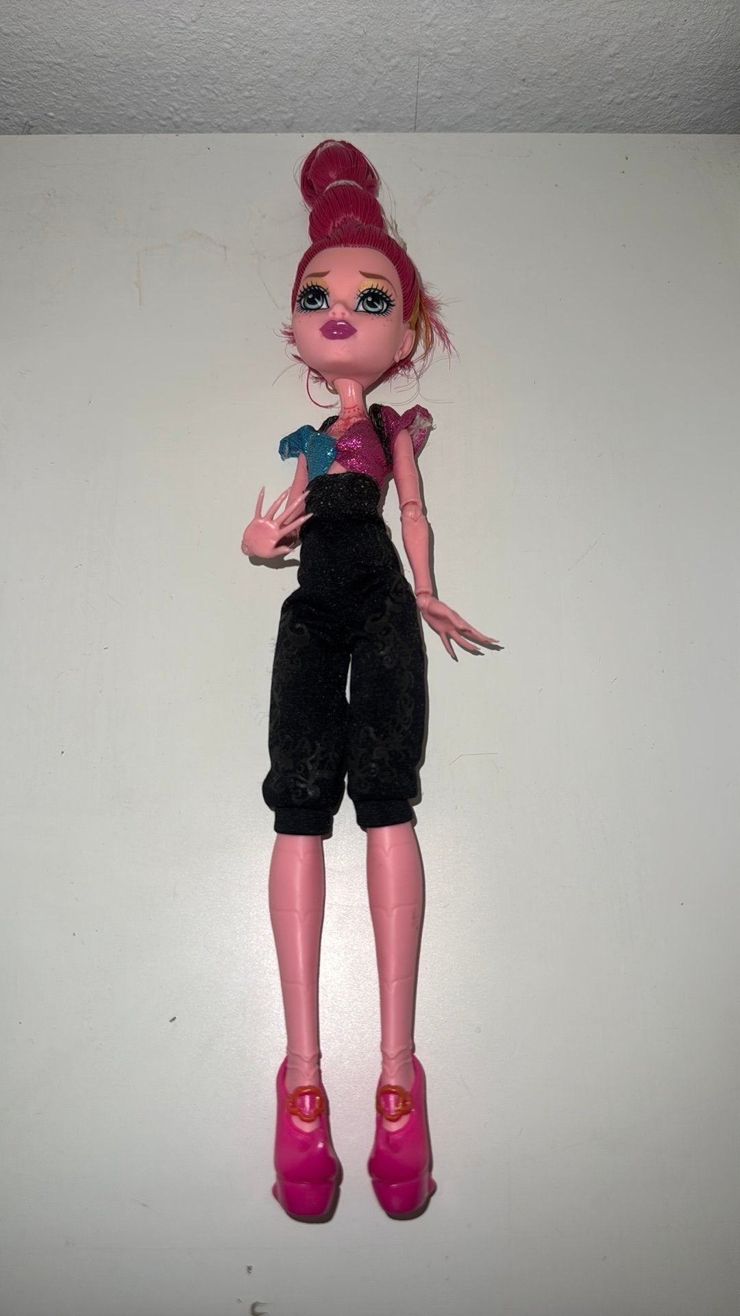 gigi 13 wishes monster high pop, Ophalen of Verzenden, Zo goed als nieuw, Pop