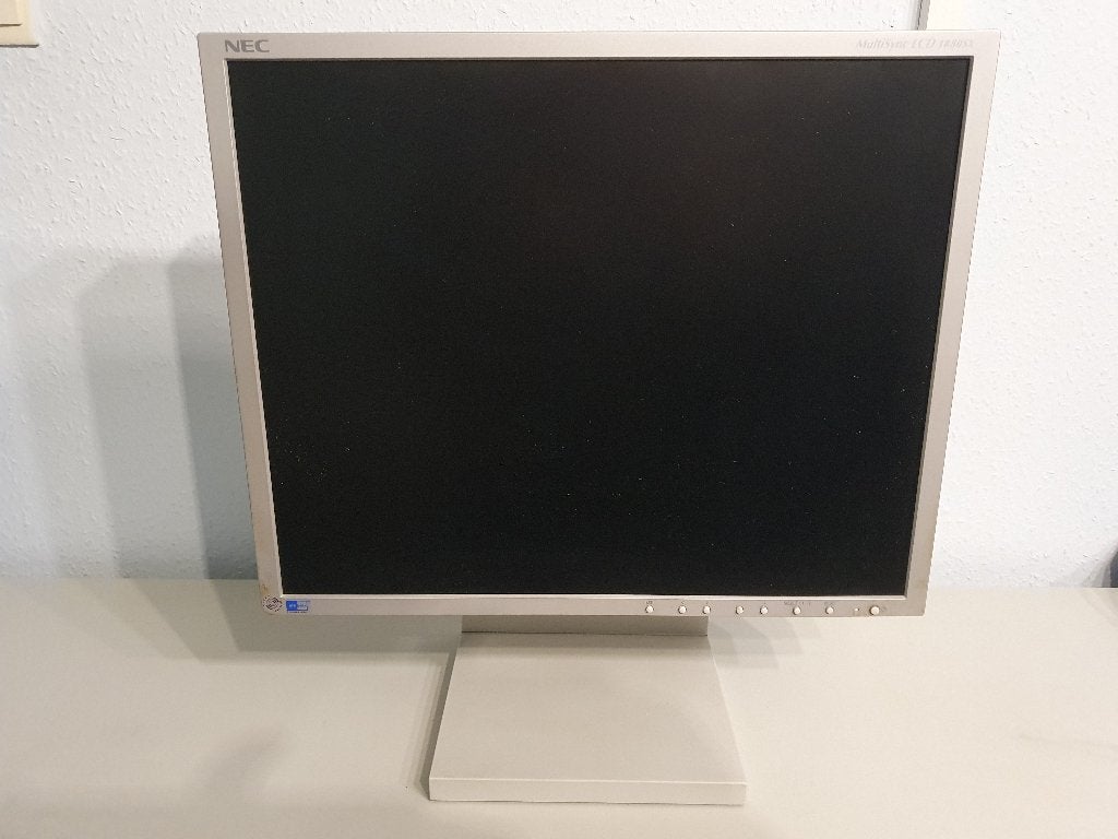 NEC MultiSync LCD 1880 SX, Computers en Software, Monitoren, Gebruikt, 60 Hz of minder, VGA, In hoogte verstelbaar, Overige typen