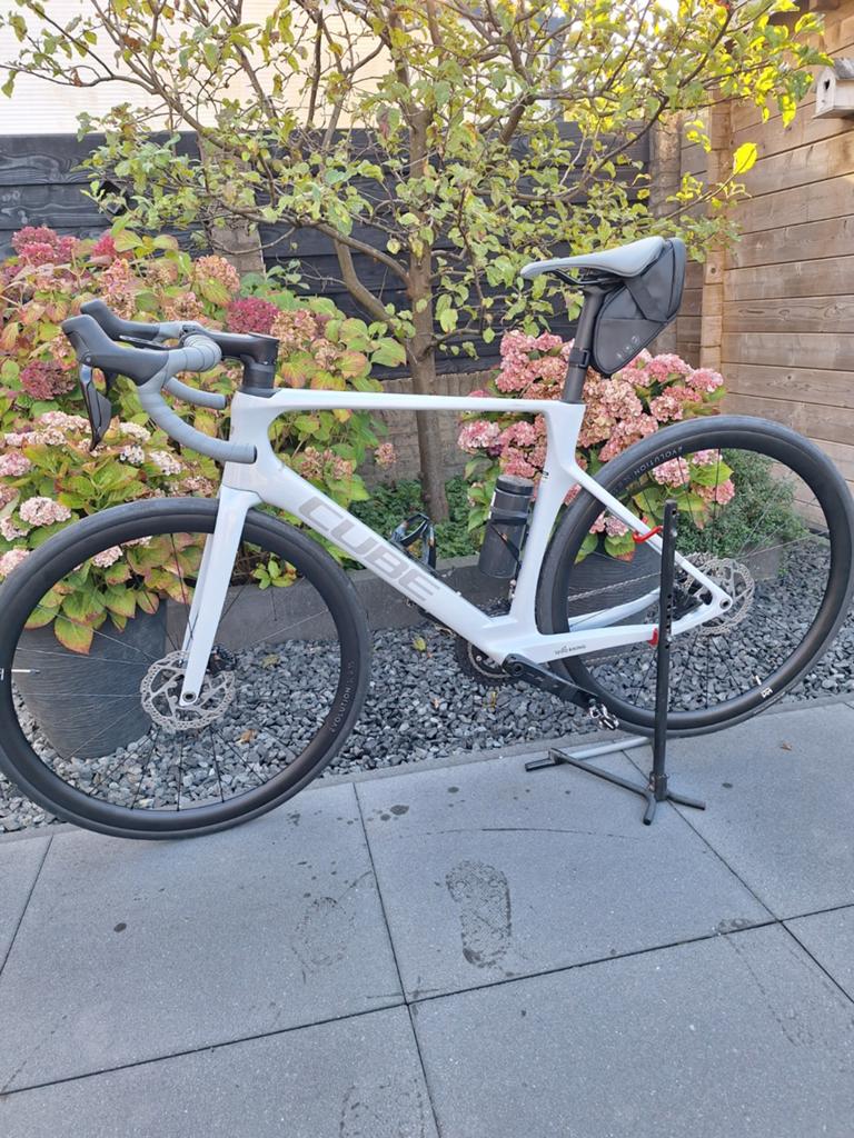 Cube agree c:62 one 2025 maat 56, Fietsen en Brommers, Fietsen | Racefietsen, Carbon, Zo goed als nieuw, Meer dan 20 versnellingen