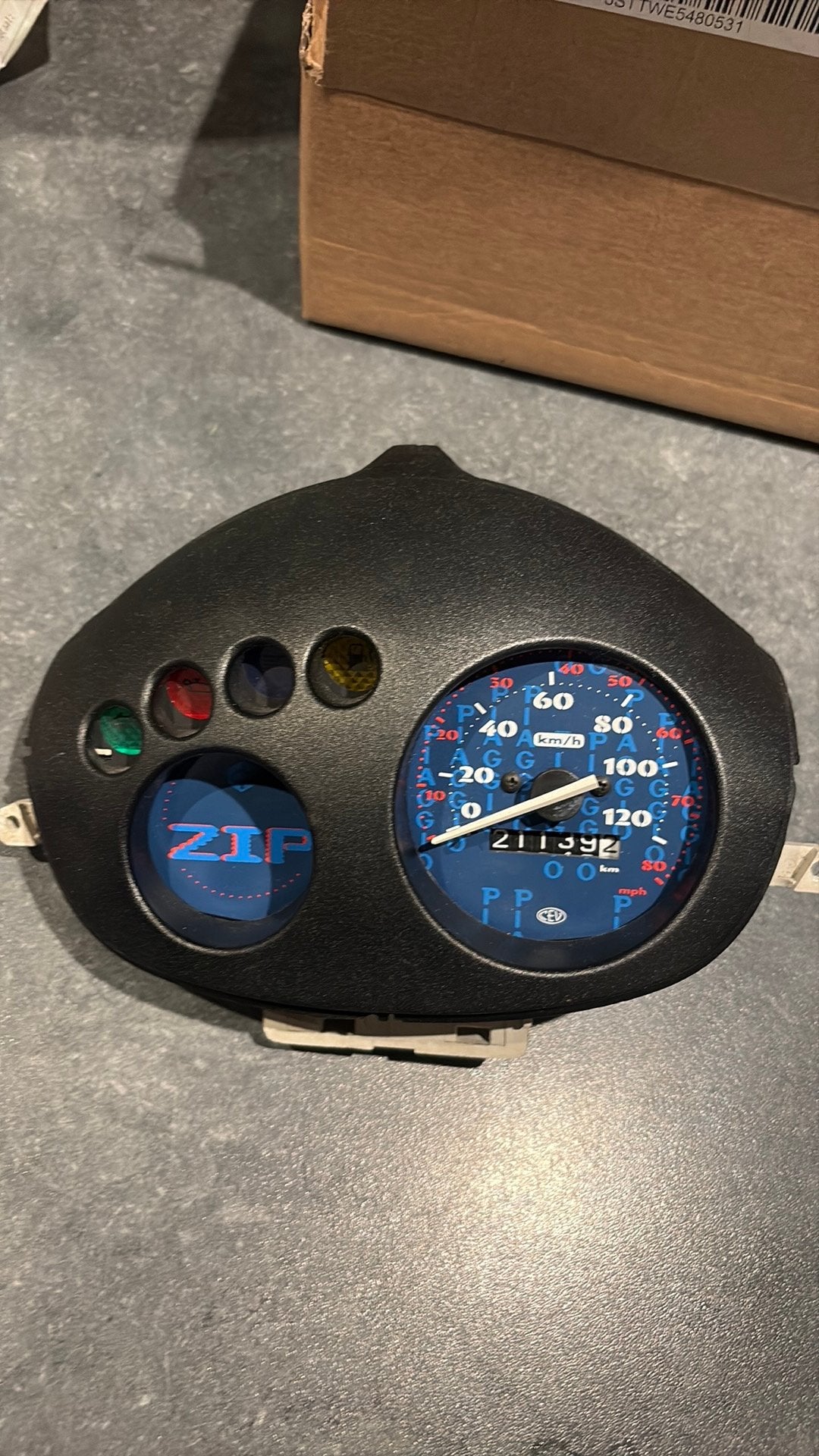 Zip 120 teller, Ophalen of Verzenden, Zo goed als nieuw, Overige typen, Piaggio