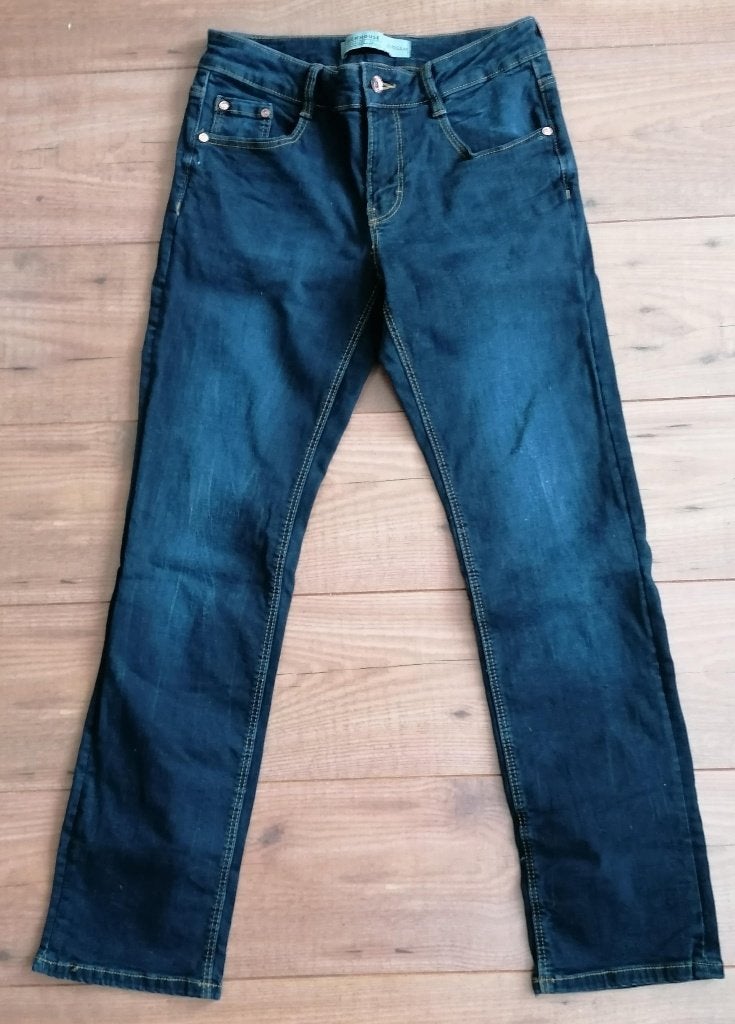 MOOIE donkerblauwe jeans van Clockhouse mt. 38, Blauw, Nieuw, Ophalen of Verzenden, W30 - W32 (confectie 38/40)