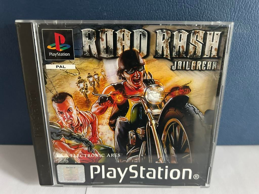 Road Rash Jailbreak / Playstation 1 / PS1, Spelcomputers en Games, 1 speler, Racen en Vliegen, Ophalen of Verzenden, Zo goed als nieuw