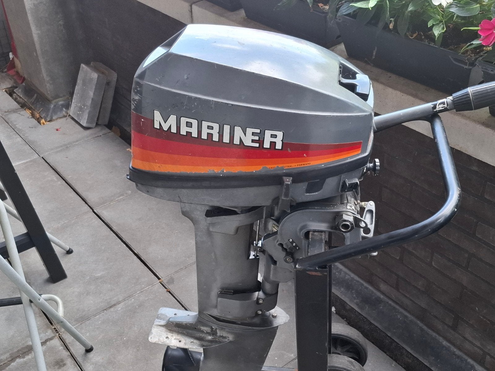 Mariner 9.9 PK Buitenboordmotor - Gebruikt, Watersport en Boten, Buiten- en Binnenboordmotoren, Ophalen, Gebruikt, 5 tot 10 pk