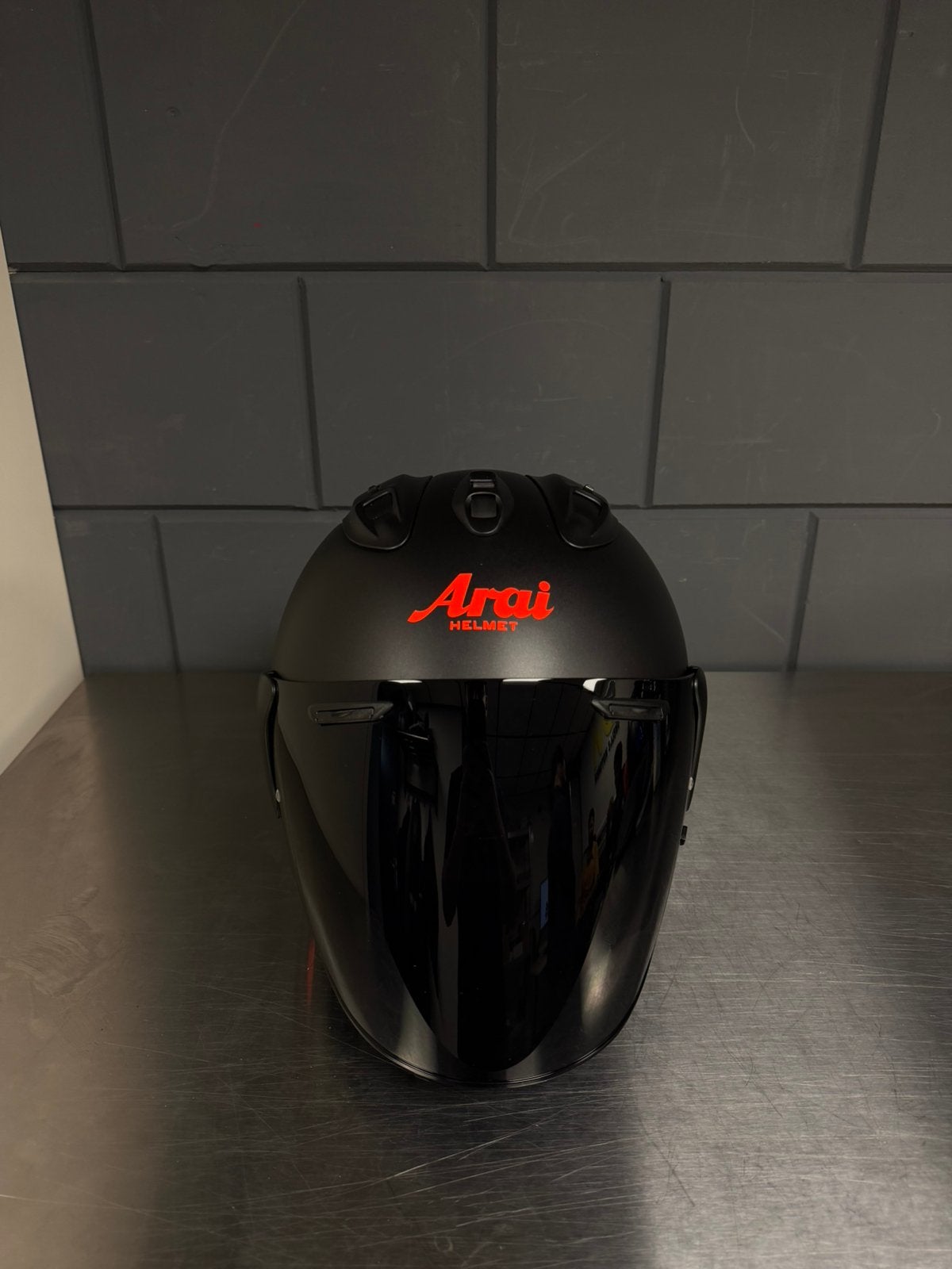 ARAI SZR VAS (M) FROST BLACK FLUO ORANGE, Nieuw met kaartje, Arai, Jethelm, Exclusive Racing Parts