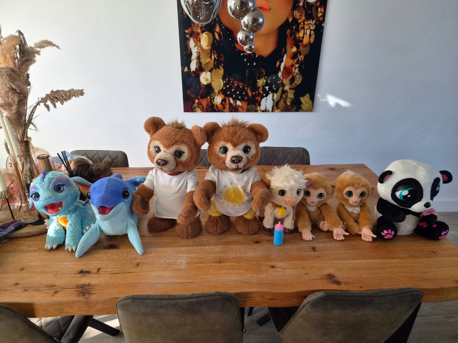 Grote collectie interactieve FurReal Friends knuffels, Kinderen en Baby's, Overige merken, Met geluid, Overige karakters, Overige typen