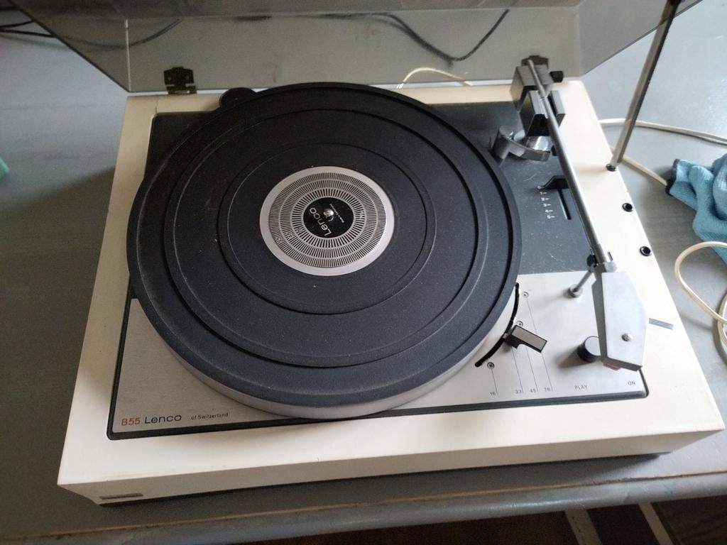 Lenco B55 Platenspeler - Vintage en Functioneel, Ophalen of Verzenden, Gebruikt, Platenspeler, Overige merken