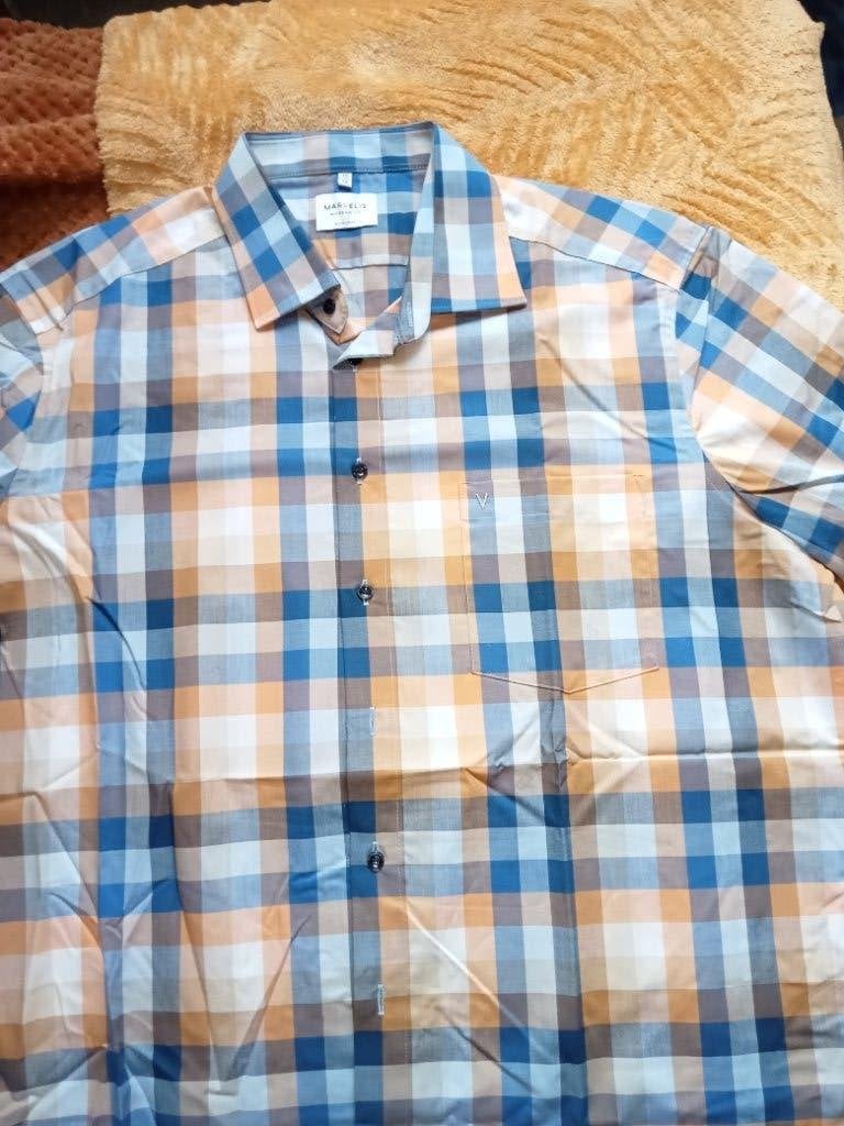 Overhemd man, Kleding | Heren, Marvelis, Meerkleurig, Ophalen of Verzenden, Zo goed als nieuw