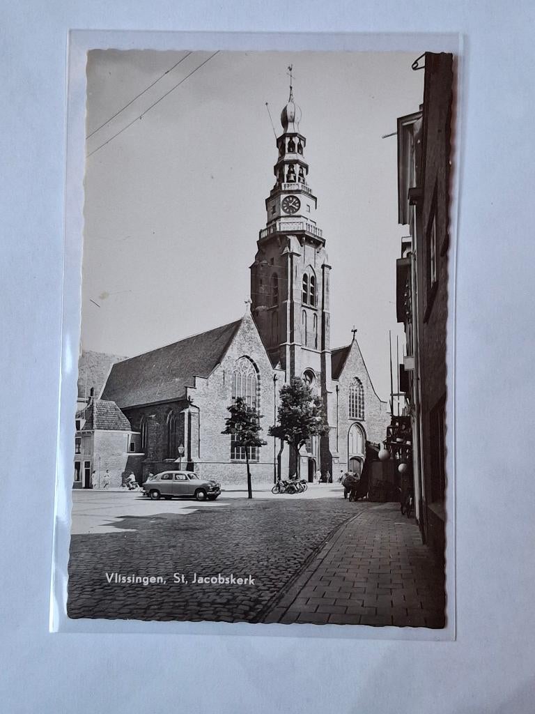 Vlissingen st Jacobskerk, Ophalen of Verzenden, 1920 tot 1940, Gelopen, Zeeland