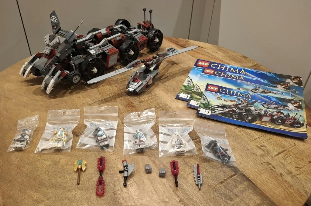 Lego Legends of Chima 70009 Worriz's Combat Lair, Overige thema's, Lego, Ophalen of Verzenden, Zo goed als nieuw