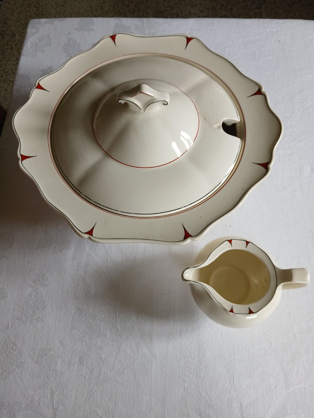Art deco - Oxfort - E. Bellefroid - Petrus Regout, Ophalen of Verzenden