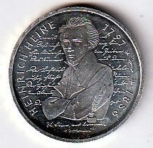 10  mark  1997  D  Duitsland. km. 190  unc/proof., Ophalen of Verzenden, Duitsland, Losse munt, Zilver