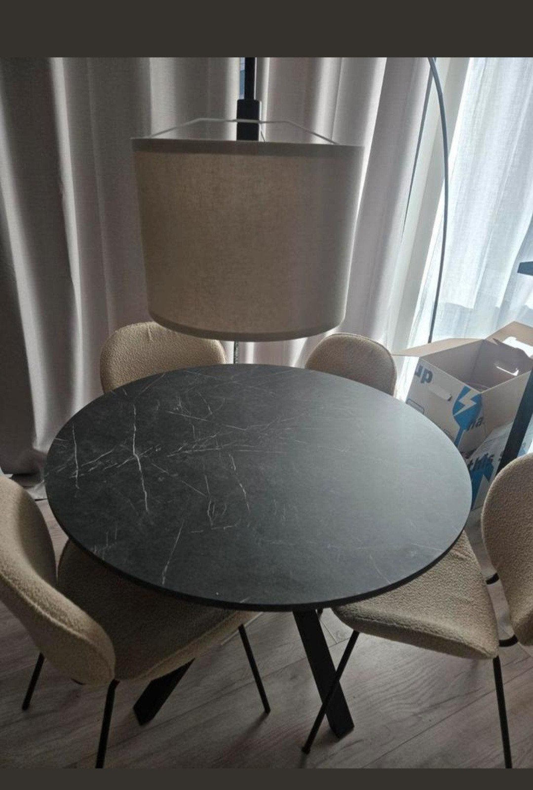 Elegante eetkamerstoelen - Set van 4, Ophalen, Overige kleuren, Modern, Scandinavisch, Zo goed als nieuw