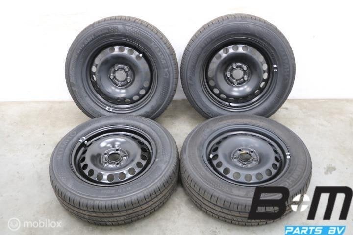 NIEUW! Org. 15 inch velgen VW Polo 2G A1 GB! 2Q0601027, Gebruikt, Velg(en)