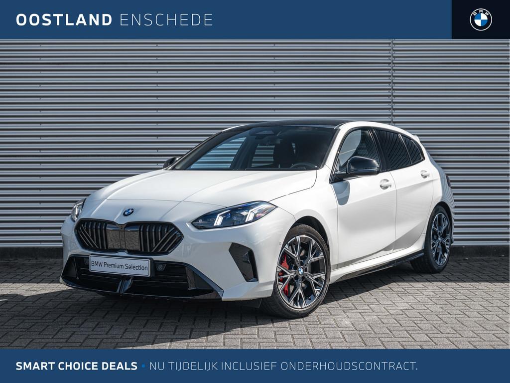 BMW 1 Serie 120 M Sport Automaat / Sportstoelen / Achteruitr, 156 pk, Met garantie (alle), Wit, Origineel Nederlands