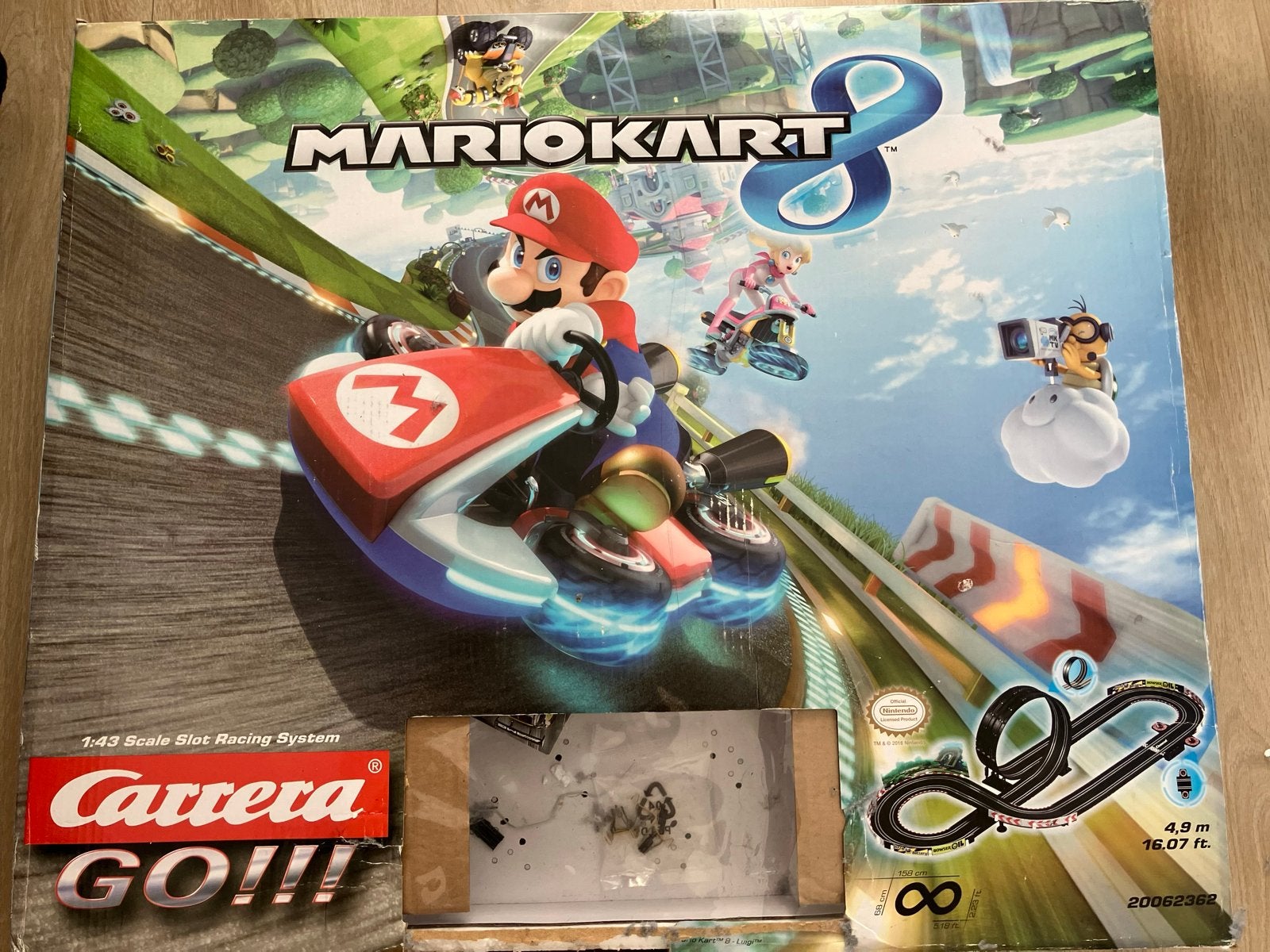 Carrera GO!!! Mario Kart 8 Racebaan met Looping, Ophalen, Carrera, Met looping, Elektrisch