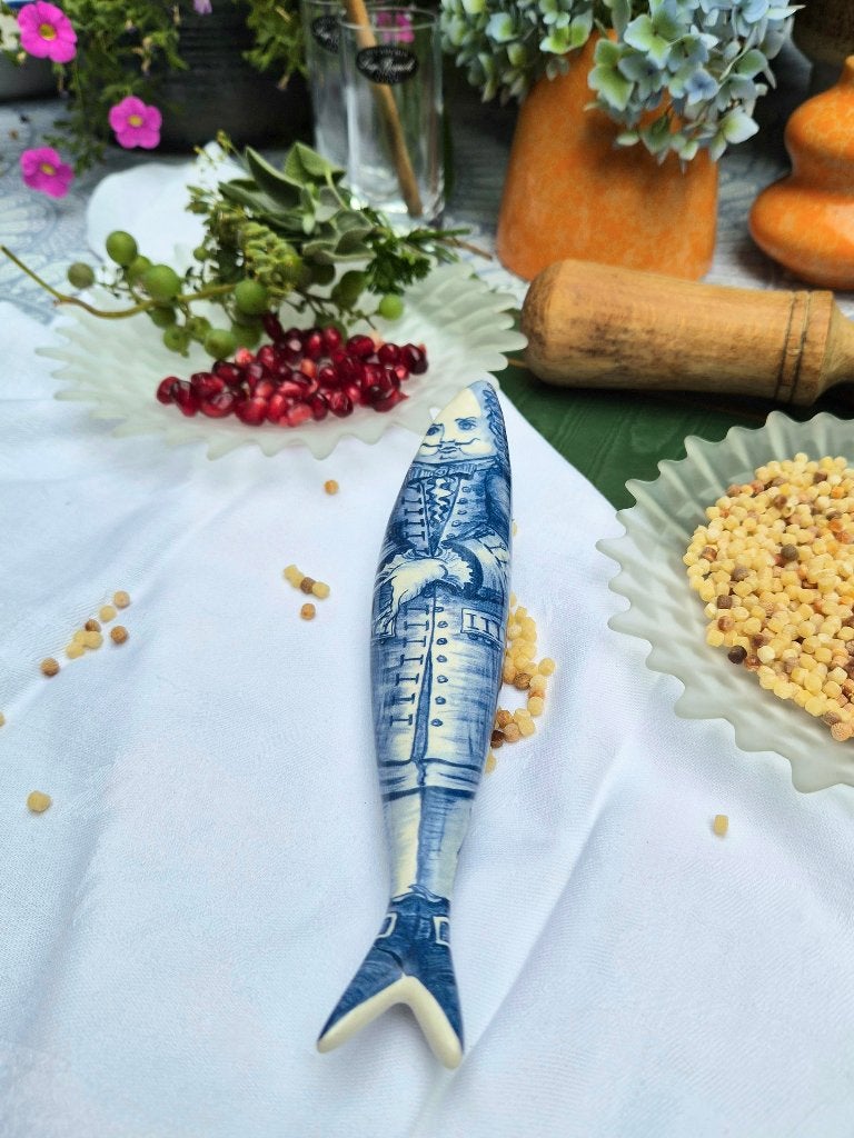 Bordallo Pinheiro Sardine- Conde en Cabo de Espichel., Antiek en Kunst, Ophalen of Verzenden