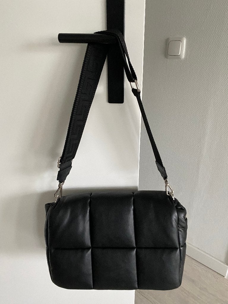 TAS STAND STUDIO model WANDA ZWART, Ophalen of Verzenden, Zo goed als nieuw, Zwart, Shopper