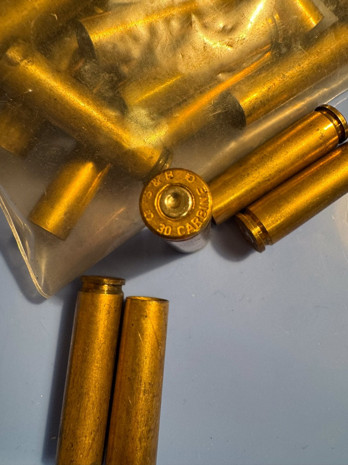 150 LEGE hulzen , carbine .30, Ophalen of Verzenden, Landmacht, Nederland, Hulzen of Bodemvondsten