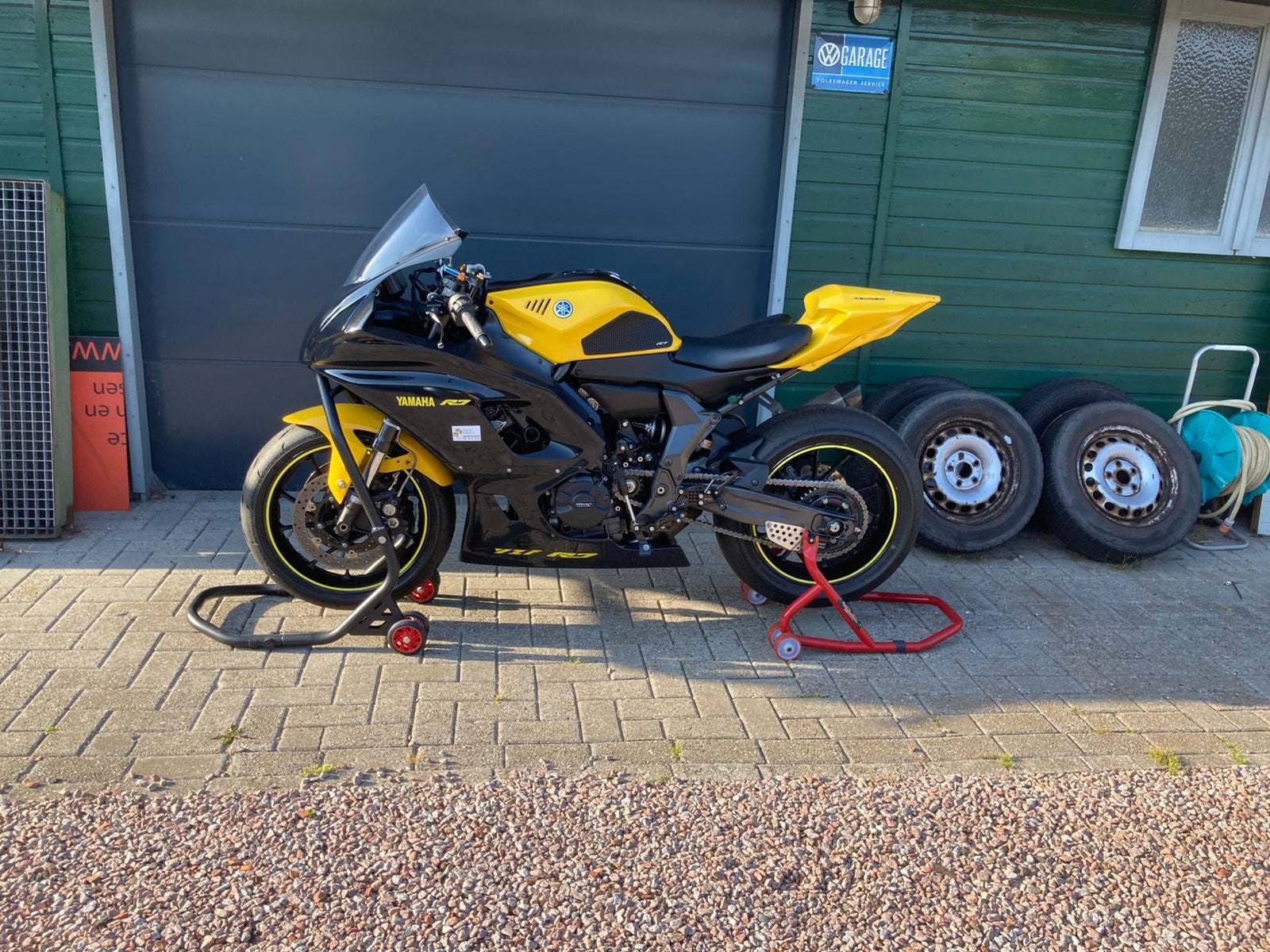 Yamaha R7 circuit motor, Motoren, Motoren | Yamaha, Particulier, Super Sport, 2 cilinders, Ophalen