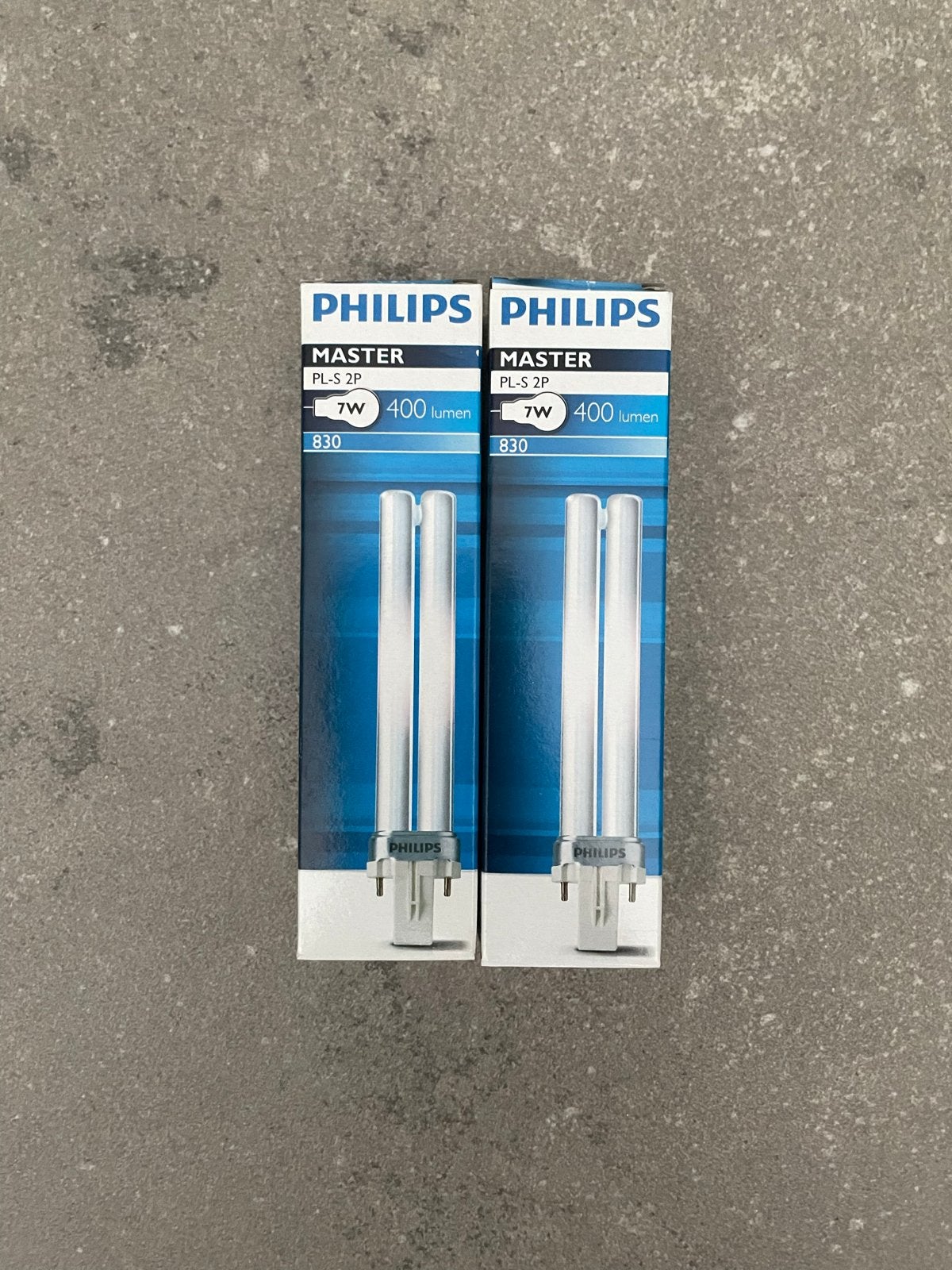 Philips Master PL-S 2P 7W 830 lampen (2 stuks), Ophalen of Verzenden, Nieuw