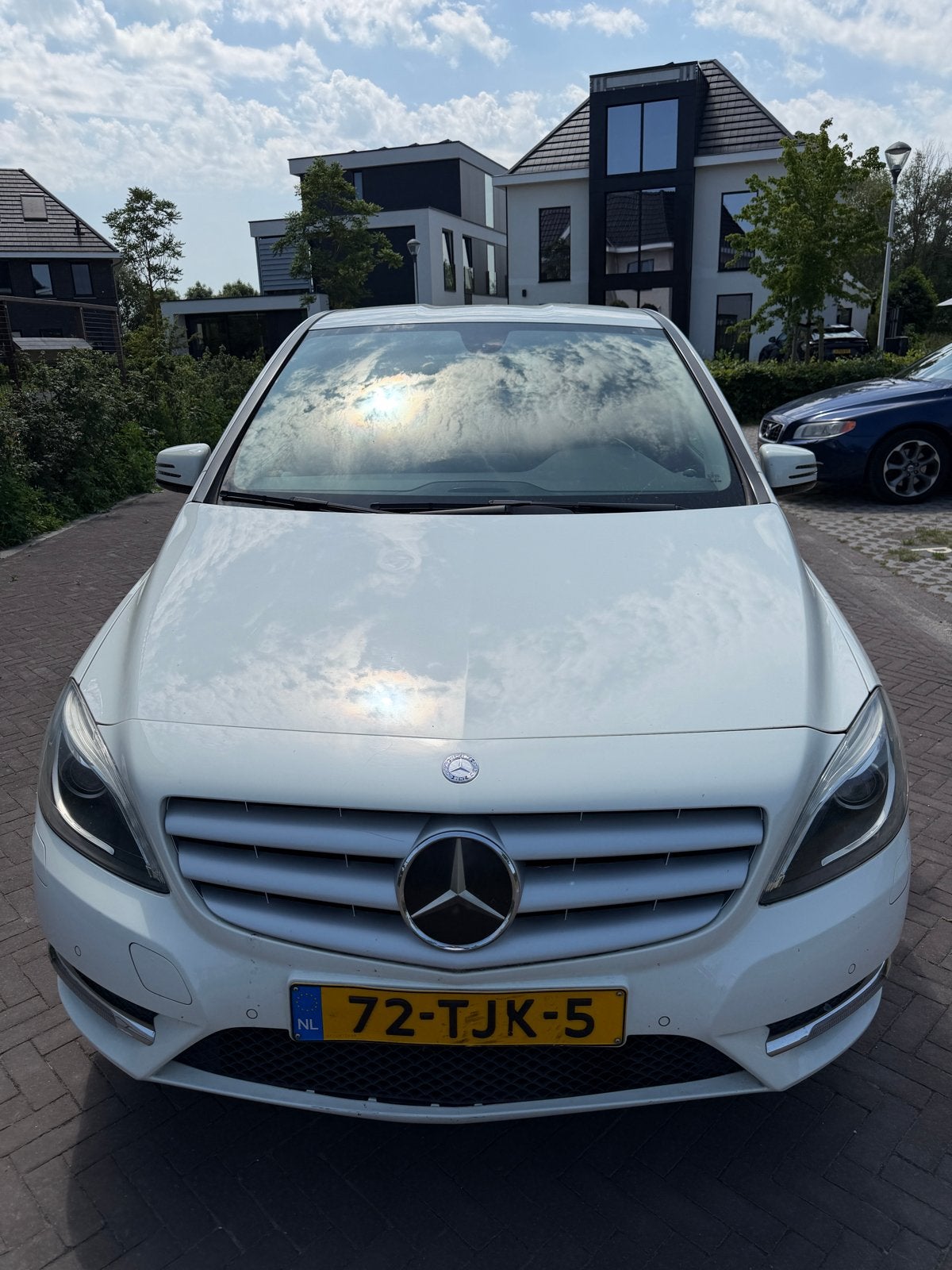 Mercedes-Benz B-Klasse 1.6 B180 5DRS Blue EFF 2012 Wit, Voorwielaandrijving, 1295 kg, 4 cilinders, Handgeschakeld