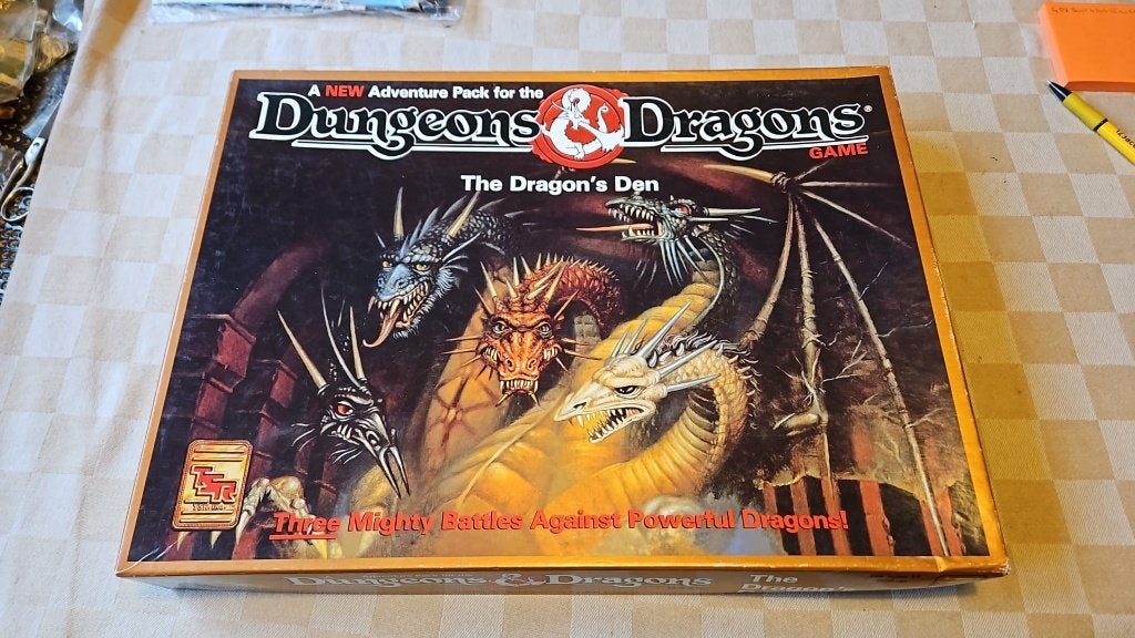 bordspel strategiespel Dungeons & Dragons Dungeons Den, Een of twee spelers, Ophalen of Verzenden, Nieuw